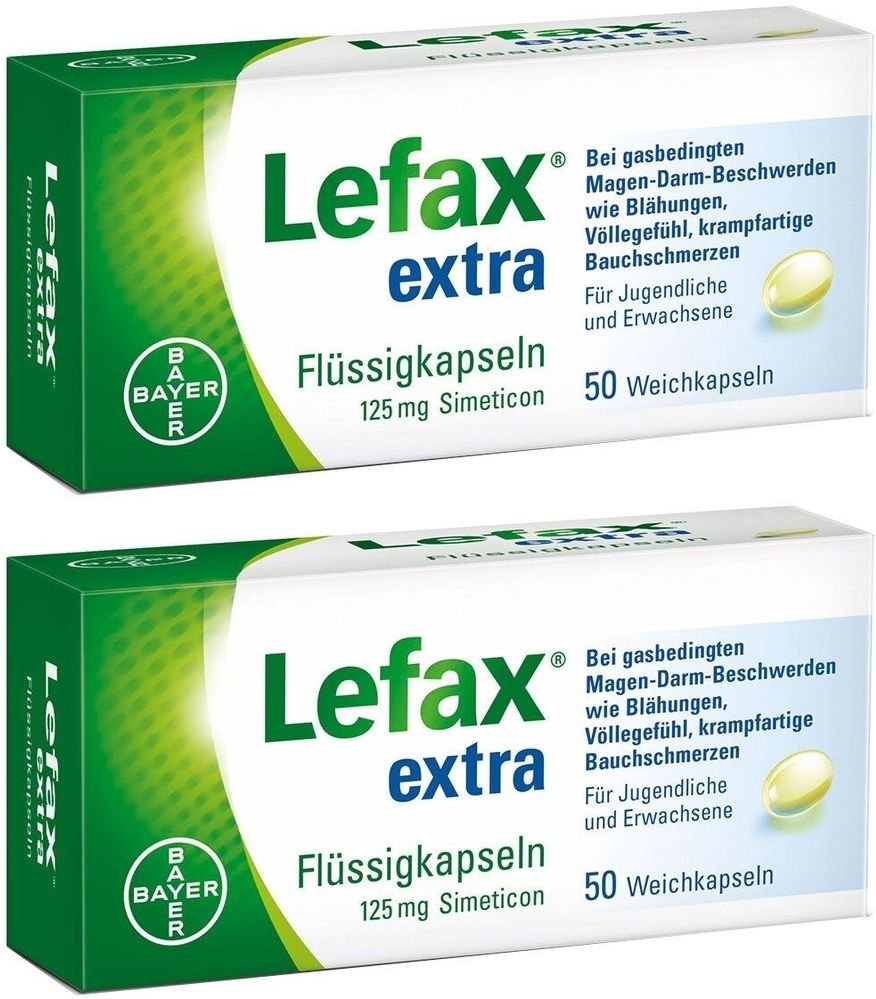 Lefax extra Flüssigkapseln 2x 2x50 St Kapseln
