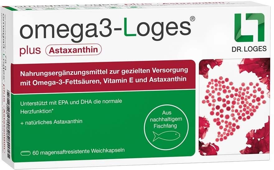Omega3-Loges plus Kapseln 60 St