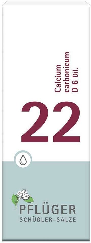 Biochemie Pflüger 22 Calcium carbonicum D 6 Tropf. 30 ml Tropfen