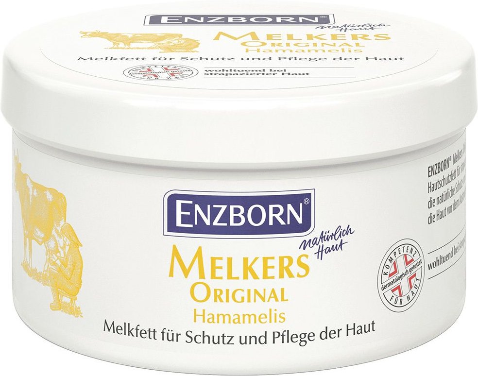 Melkers Original mit Hamamelis Enzborn 250 ml Fettsalbe
