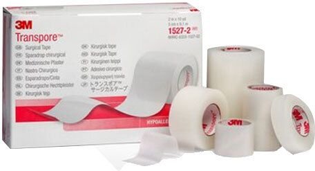 Transpore 5 cmx9,1 m Pflaster 6 St