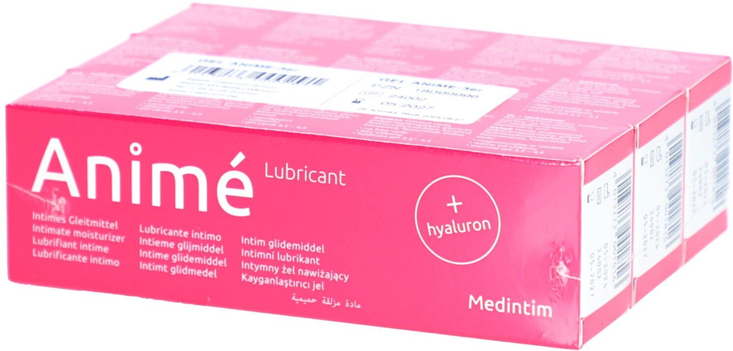 Anime Lubricant Gel 3x50 ml