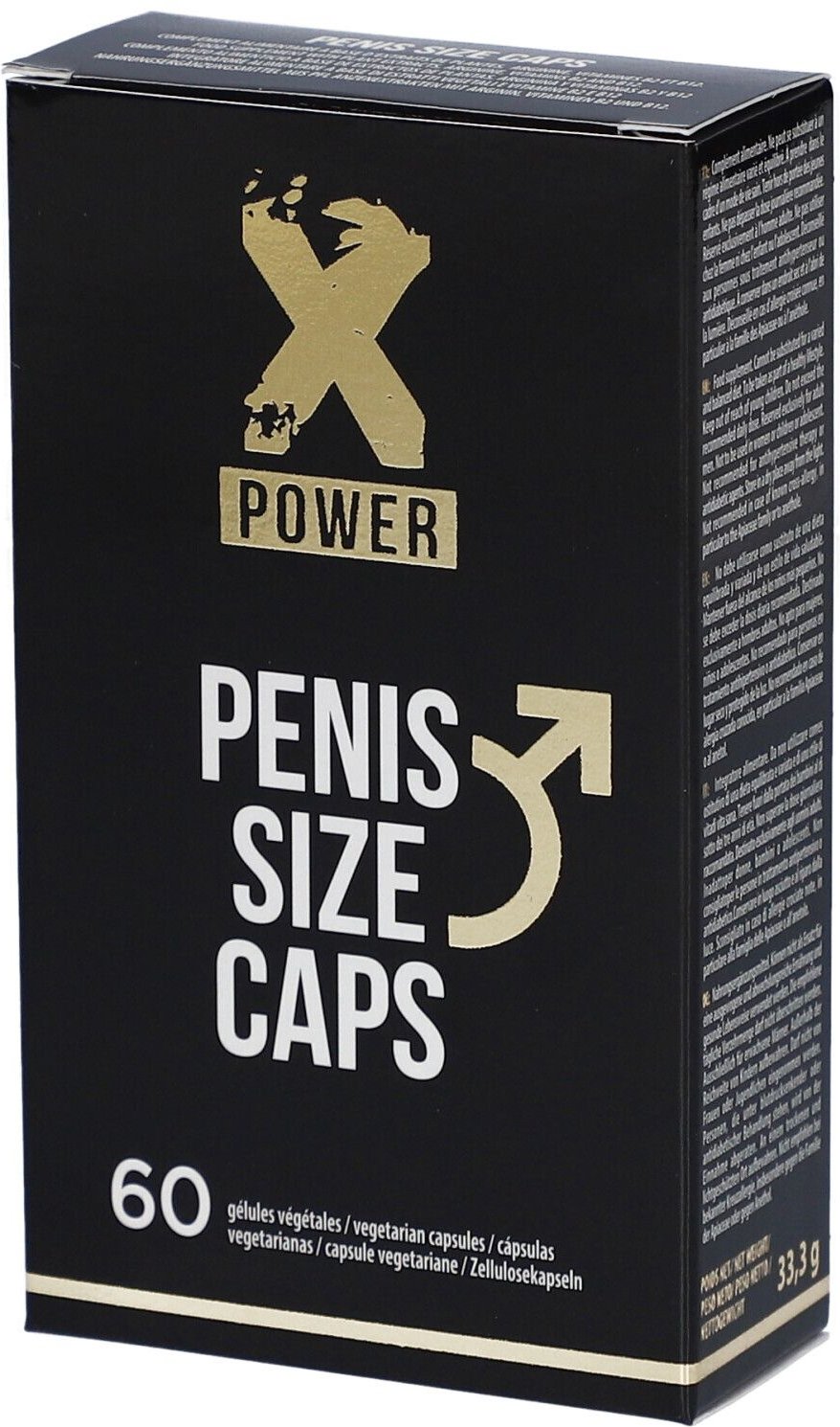 Penis Size Caps 60 gélules St Weichkapseln
