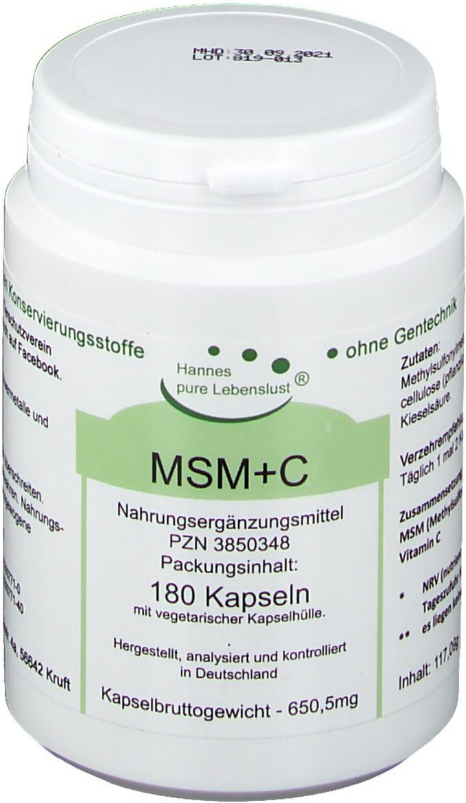 Thumbnail - Msm+Biopep Vegi Kapseln 180 St