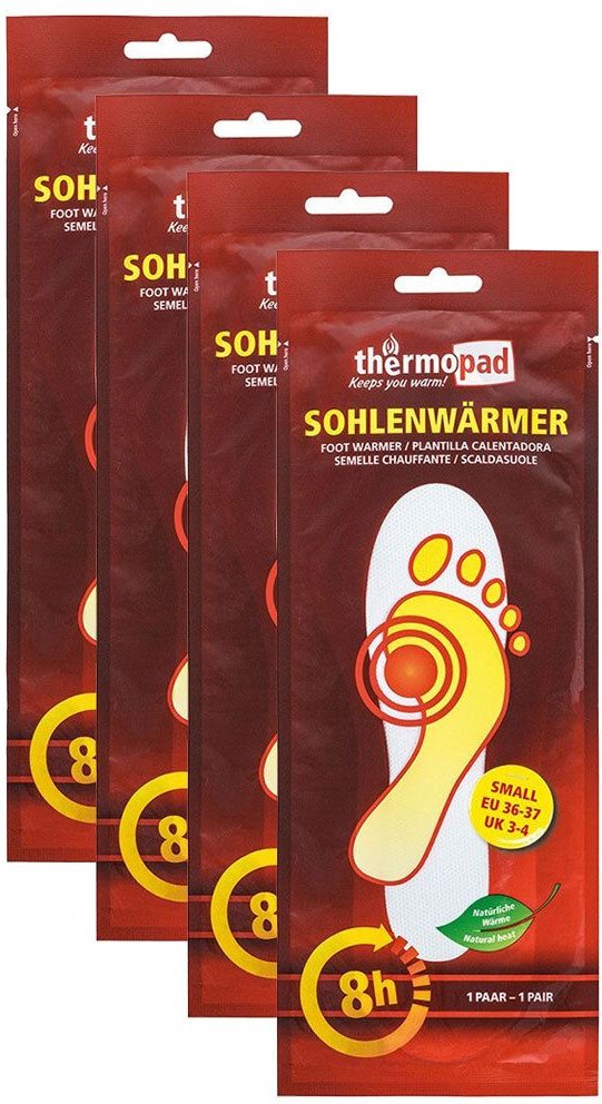 Thermopad Sohlenwärmer S Gr.36-37 4x 4x1x2 St