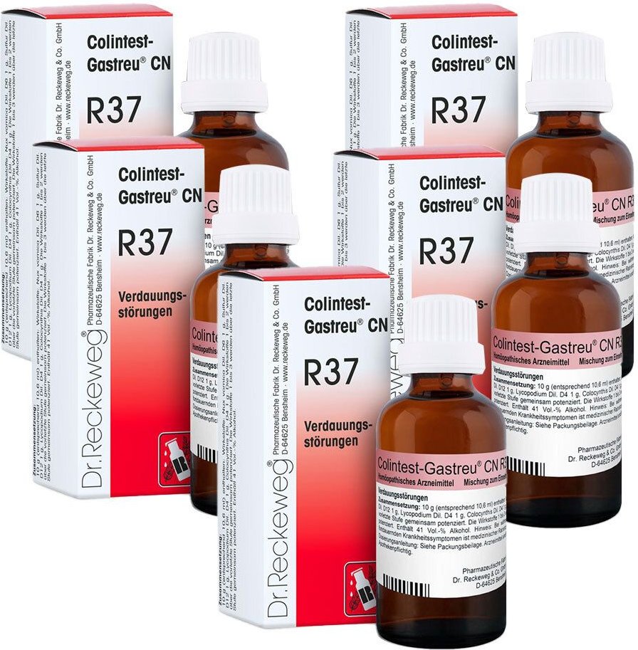 5x COLINTEST-Gastreu CN R37 Mischung 5er Set 5x50 ml