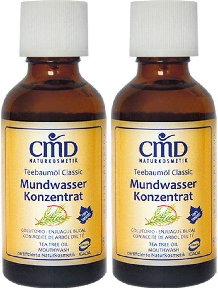 Teebaum ÖL Mundwasser CMD 2x 2x50 ml