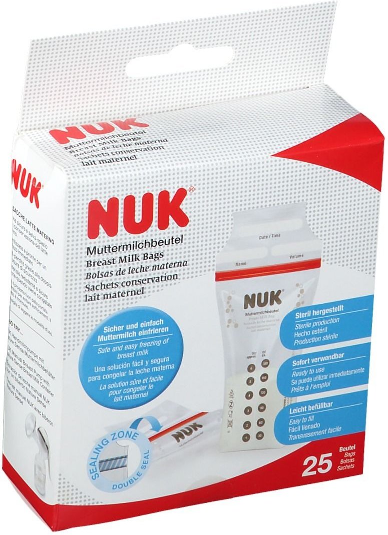 NUK Muttermilchbeutel 180 ml 25 St Beutel