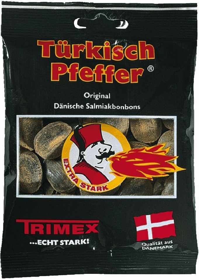 Türkisch Pfeffer Original Lakritzbonbons 100 g Bonbons