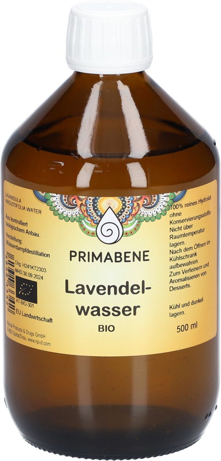 Lavendelwasser Hydrolat BIO 500 ml Flüssigkeit zum Einnehmen