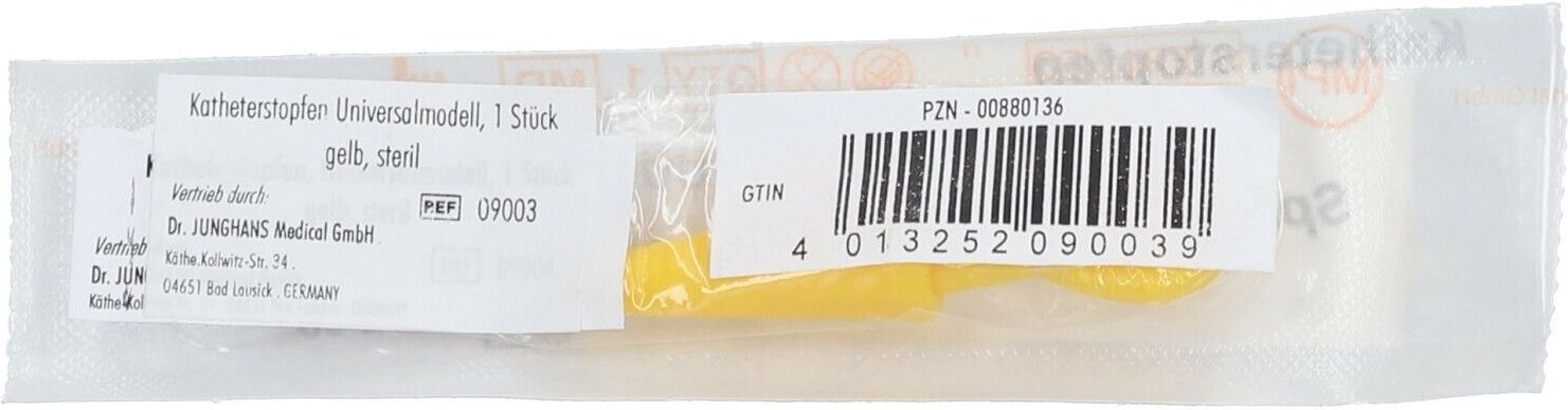 Katheterstoepsel Ster Univ x10 10x1 St