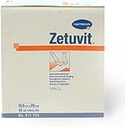 Zetuvit Saugkompressen steril 13,5x25 cm 10 St Kompressen