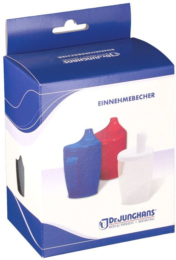 Einnehmebecher m.2 Griffen+Deckel 12mm weiß 1 St Becher