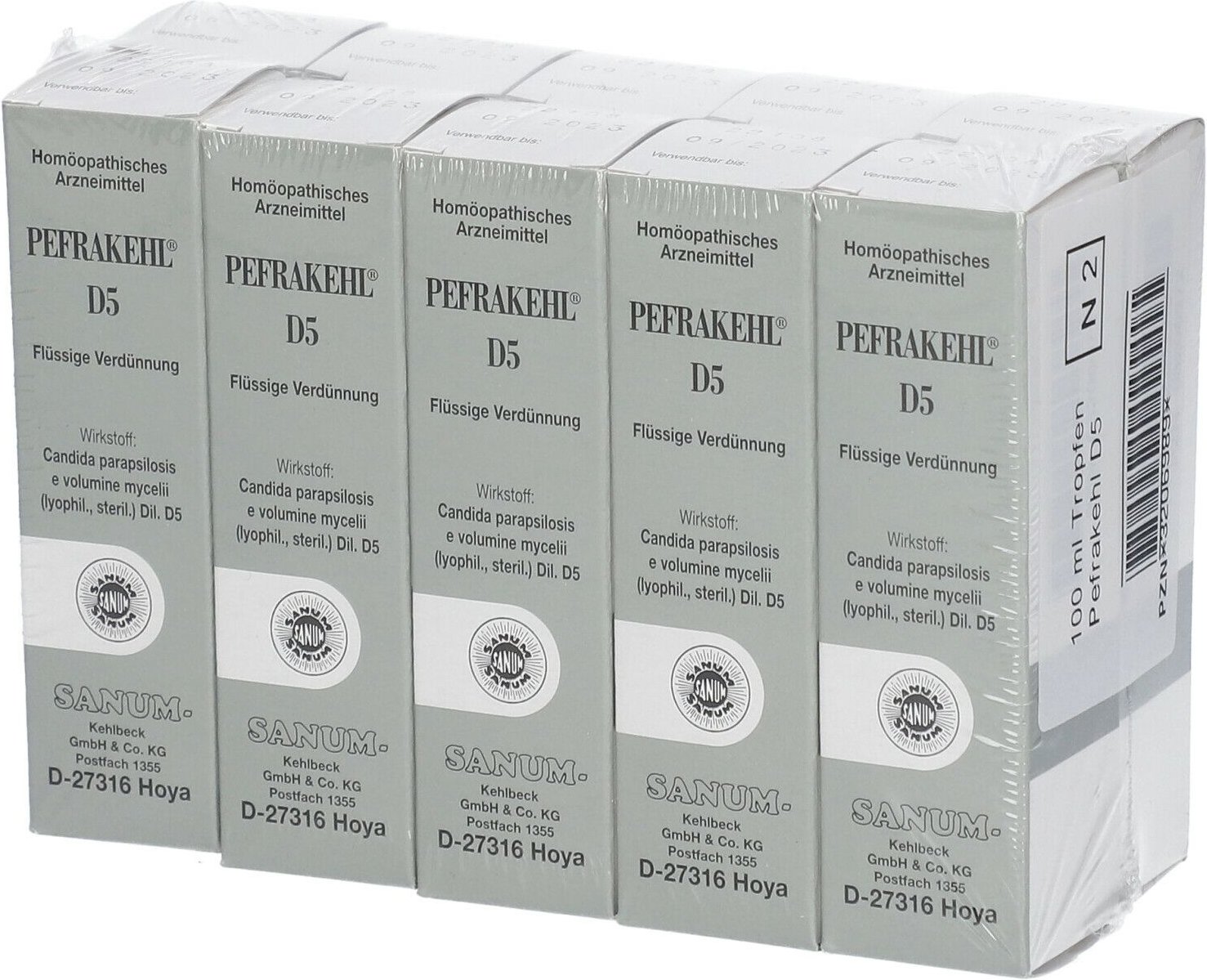Pefrakehl D 5 Tropfen 10x10 ml