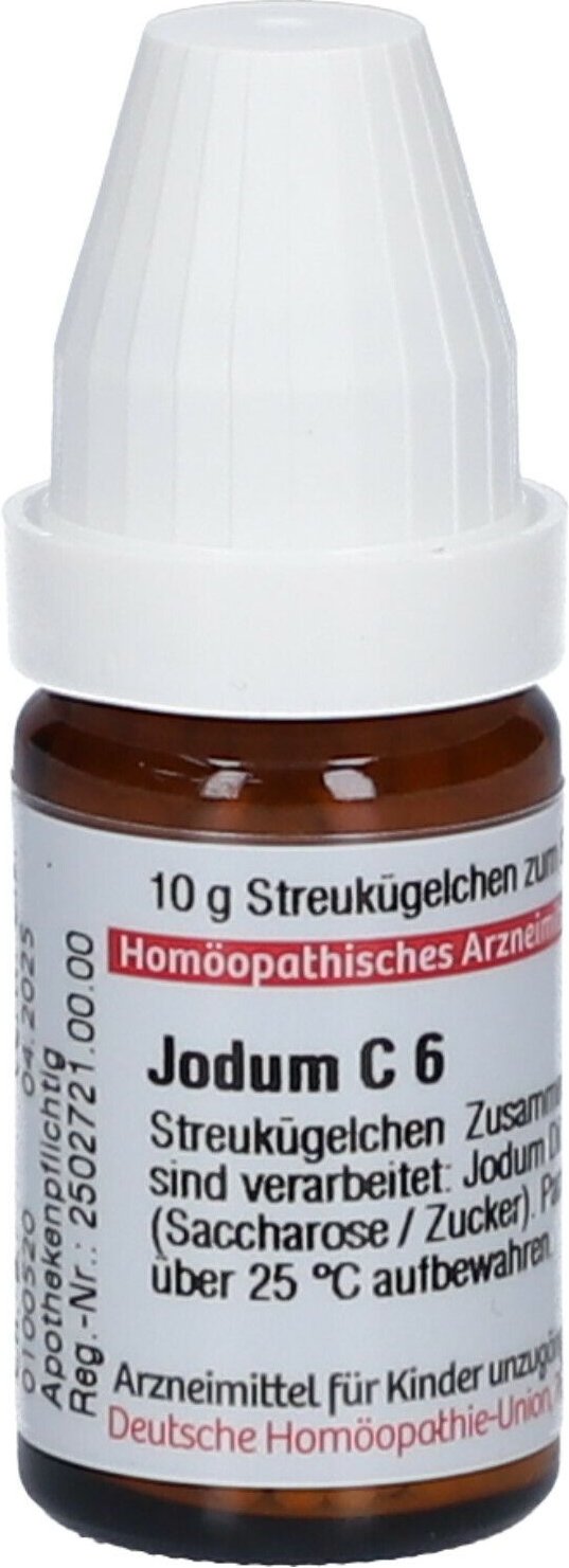 Jodum C 6 Globuli 10 g