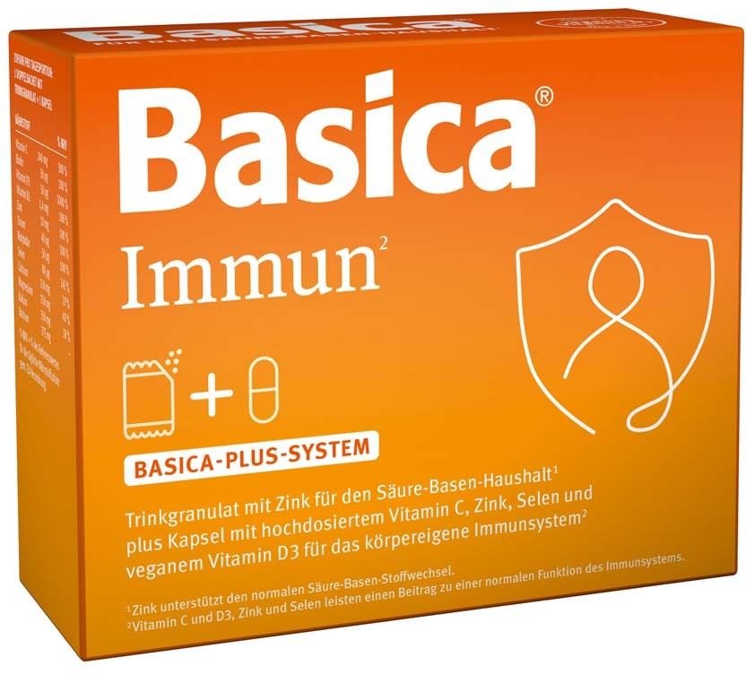 Basica Immun Trinkgranulat+Kapsel f.7 Tage 7 St Kombipackung