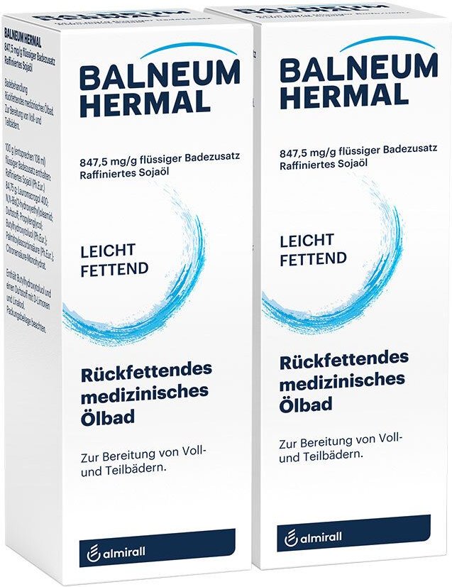 Balneum Hermal flüssiger Badezusatz 2x500 ml Flüssigkeit