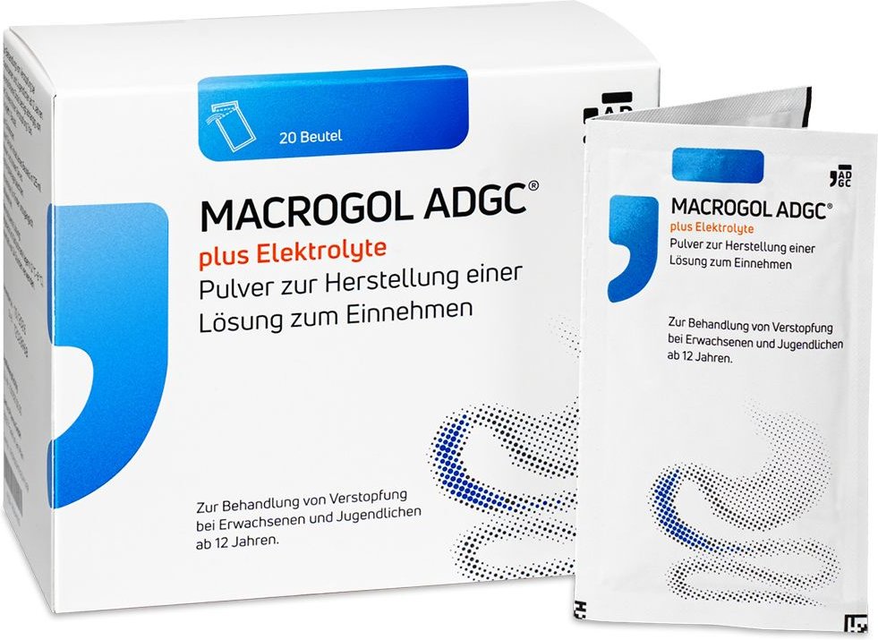 Macrogol ADGC plus Elektrolyte Pulver zur H.e.L.zum Einnehmen