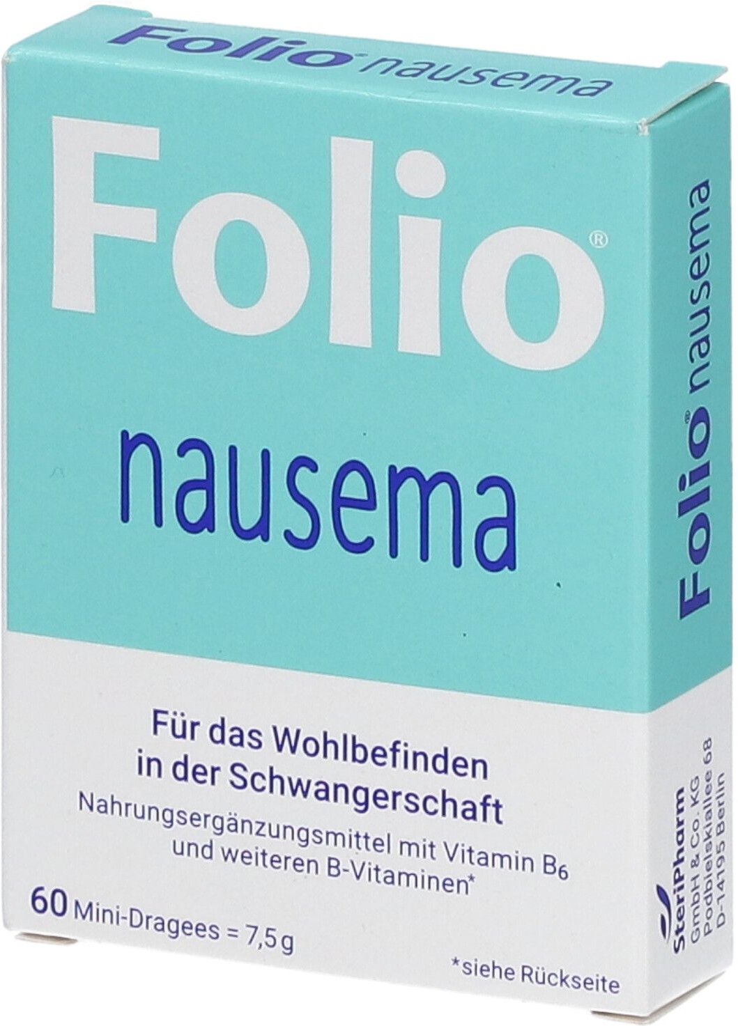 Folio nausema Dragees 60 St