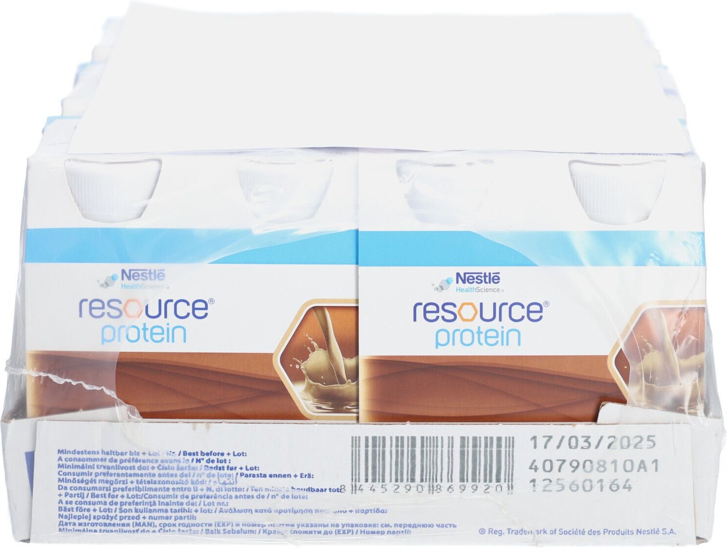 Resource Protein Drink Kaffee 6x4x200 ml Flüssigkeit