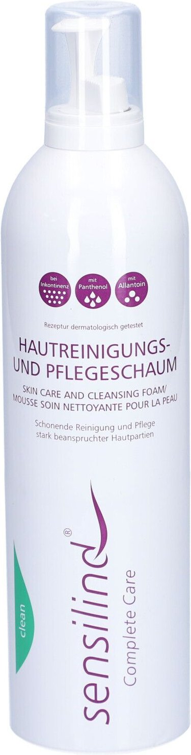 Sensilind Hautreinigungs- und Pflegeschaum 500 ml Schaum