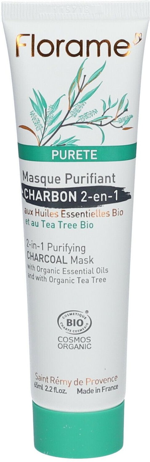 Florame Purete Masq Charb 65Ml 65 ml Gesichtsmaske