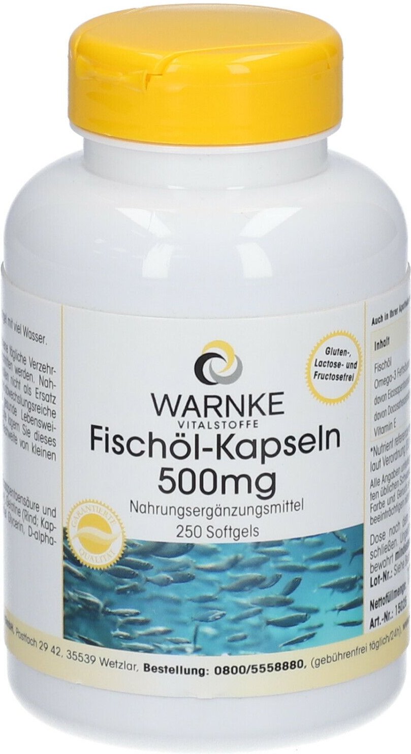 Fischöl Kapseln 500 mg