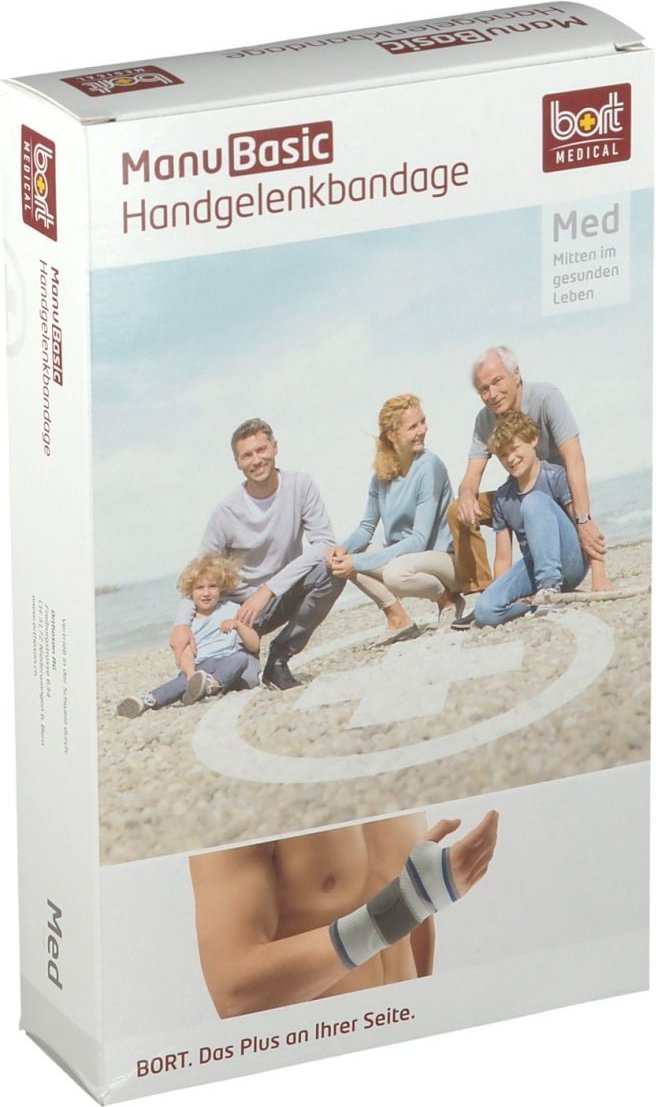 Bort ManuBasic Bandage links M haut 1 St Bandage(s)
