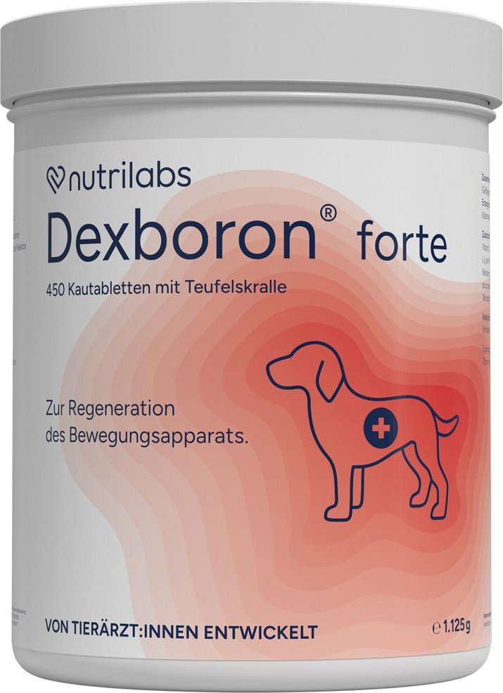 Dexboron forte Kautabletten f.Hunde 450 St