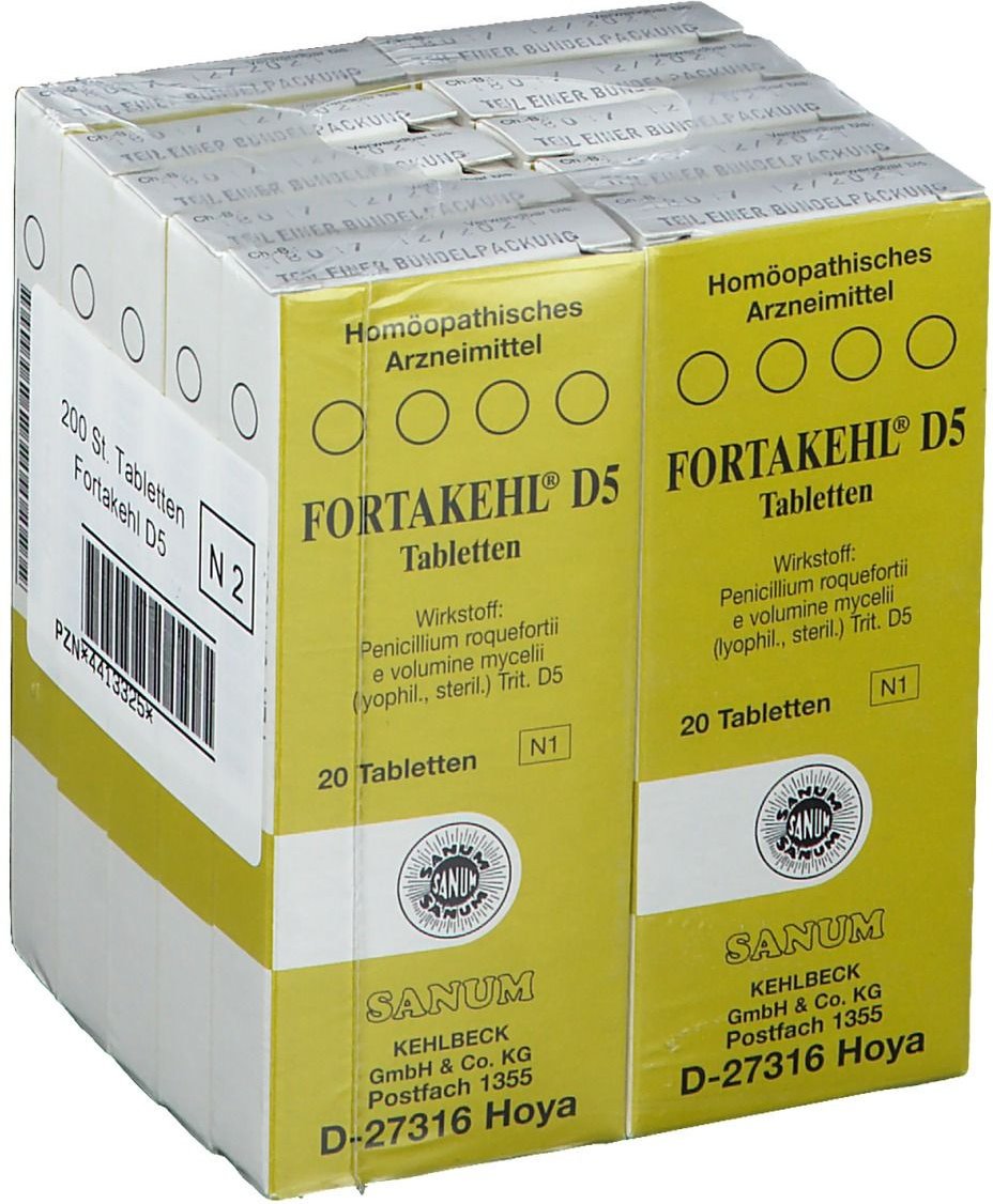 Fortakehl D 5 Tabletten 10x20 St