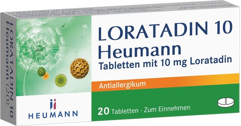 LORATADIN 10 Heumann Tabletten