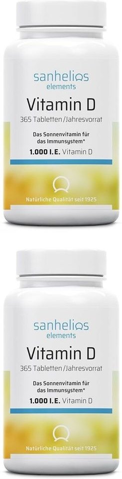 Sanhelios Vitamin D 1.000 I.e. Tabletten 2x 2x365 St