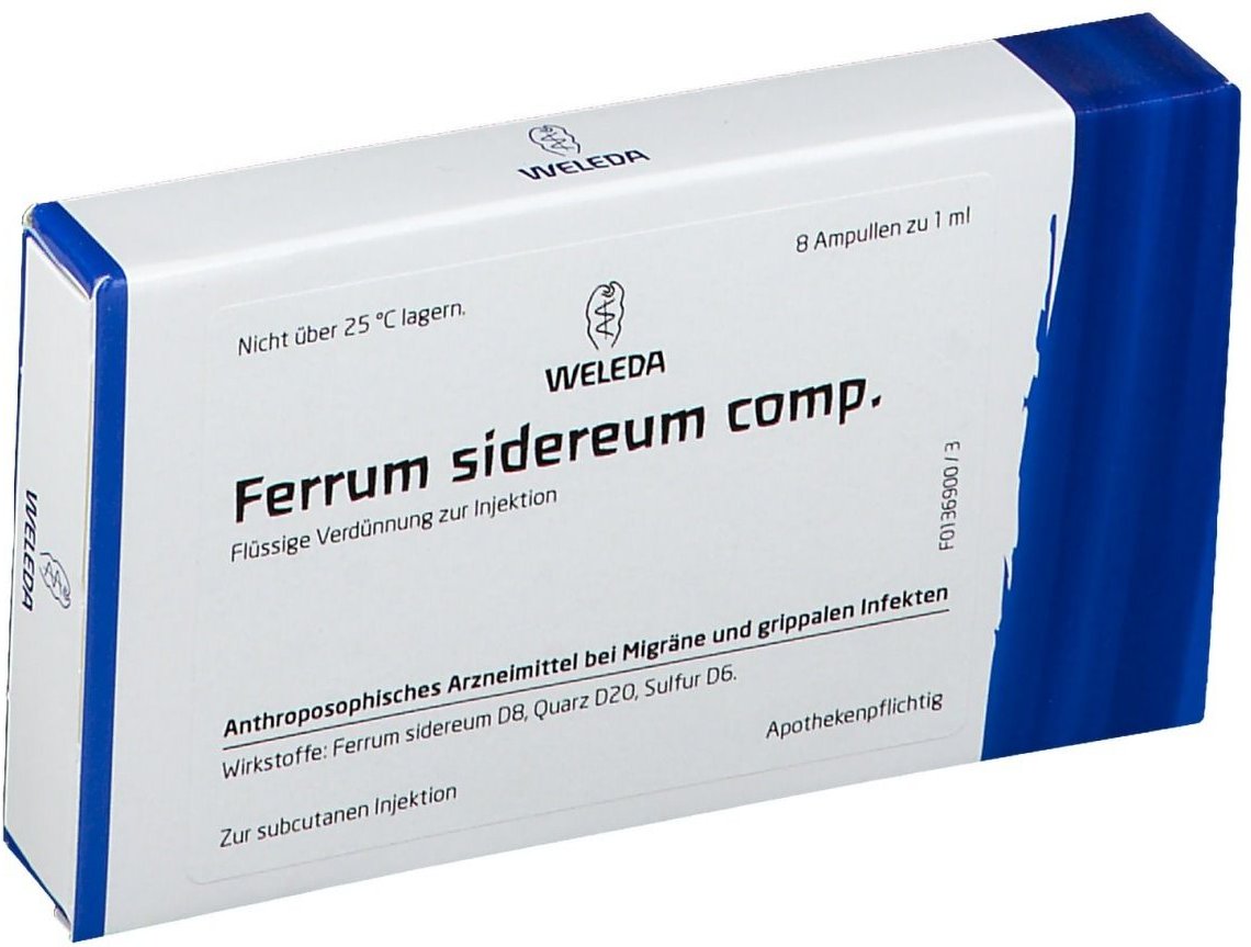 Ferrum Sidereum COMP.Ampullen 8x1 ml Ampullen