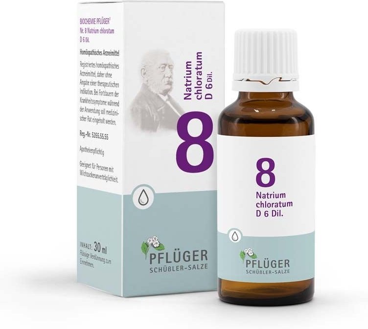 Biochemie Pflüger 8 Natrium chloratum D 6 Tropfen 30 ml