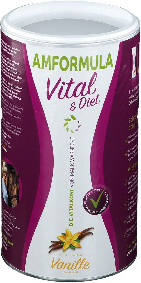 Amformula Diet Vanille Pulver 490 g
