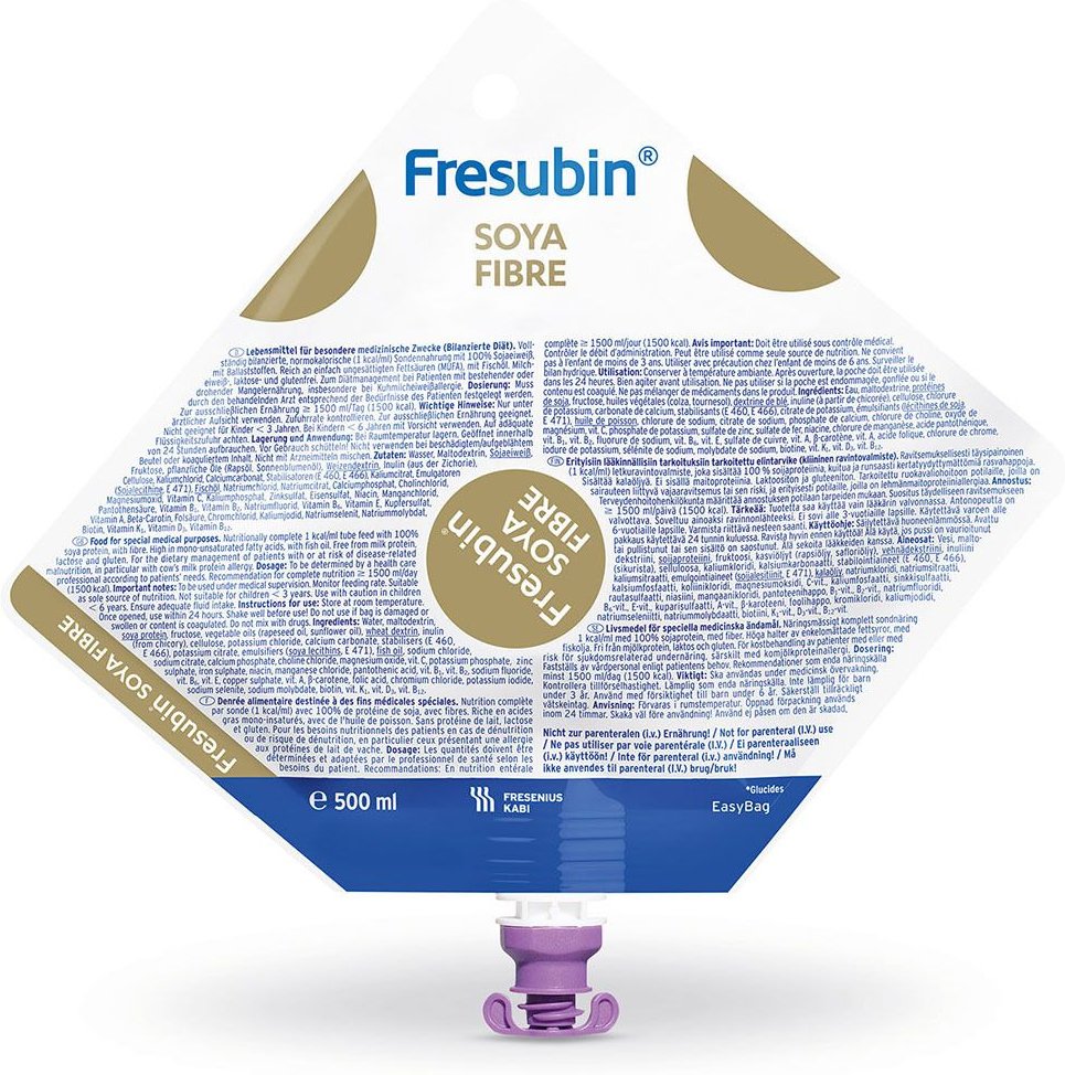 Fresubin Soya Fibre Easy Bag 15x500 ml Flüssigkeit