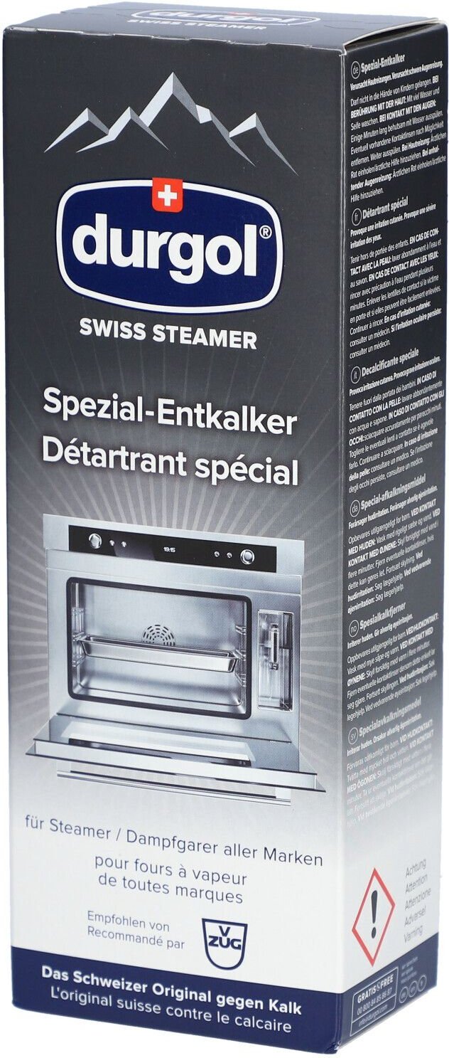 Durgol swiss steamer Spezial-Entkalker 500 ml Gerät