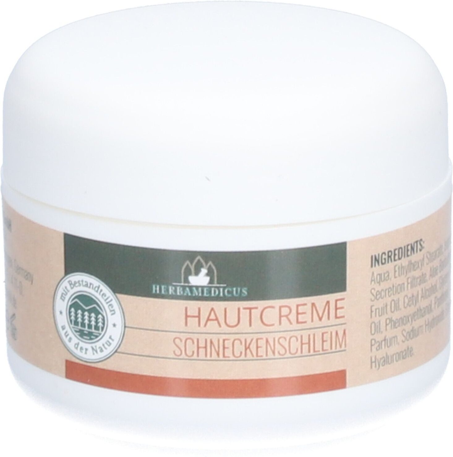 Schneckenschleim Hautcreme Herbamedicus 50 ml Creme