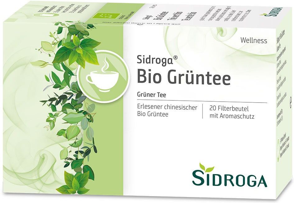 Thumbnail - Sidroga W Gruentee Bio 20x1,7 g Tee
