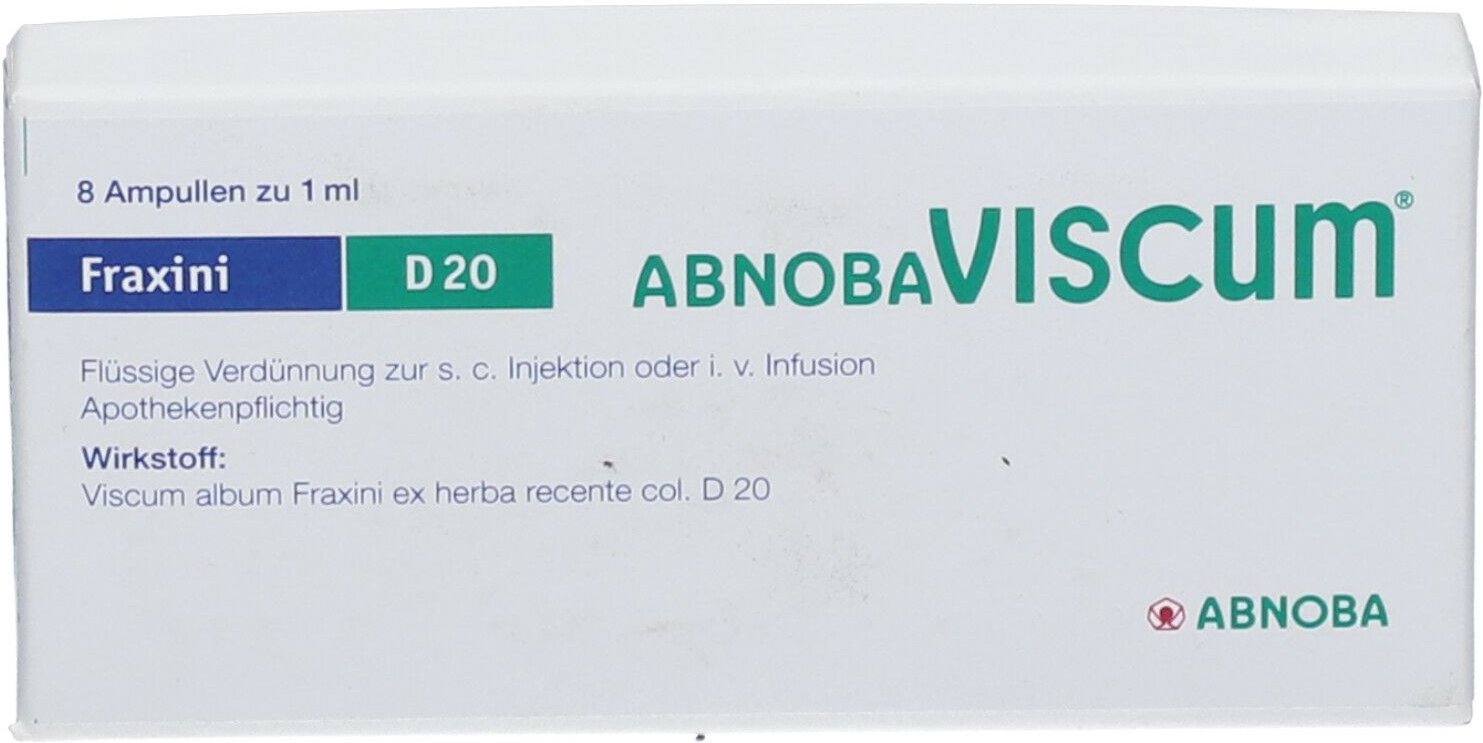 Abnobaviscum Fraxini D 20 Ampullen 8 St