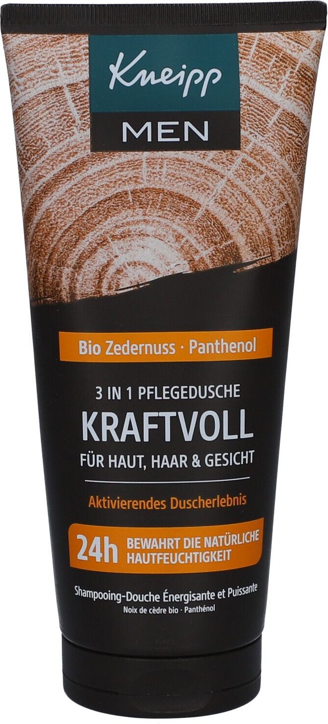 Thumbnail - Kneipp MEN 3in1 Pflegedusche Kraftvoll 200 ml Duschgel
