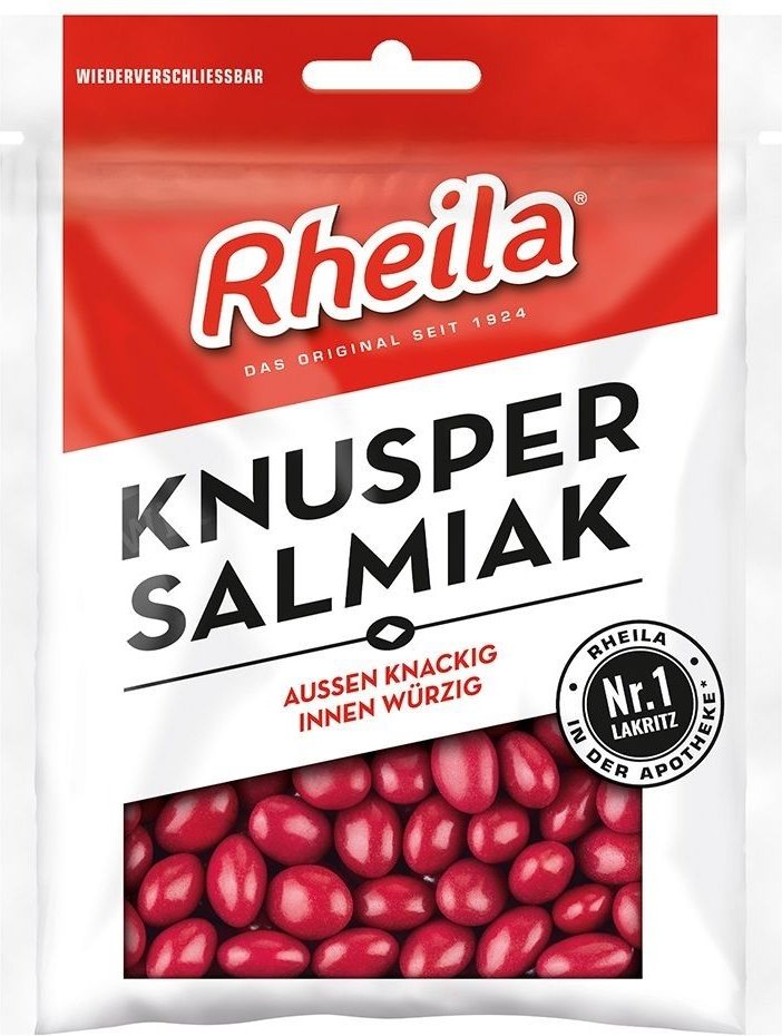 Rheila Knusp Salmiak M ZU x5 5x90 g Bonbons