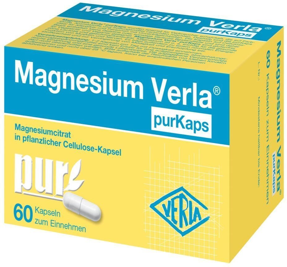 Magnesium Verla purKaps 60 St Kapseln