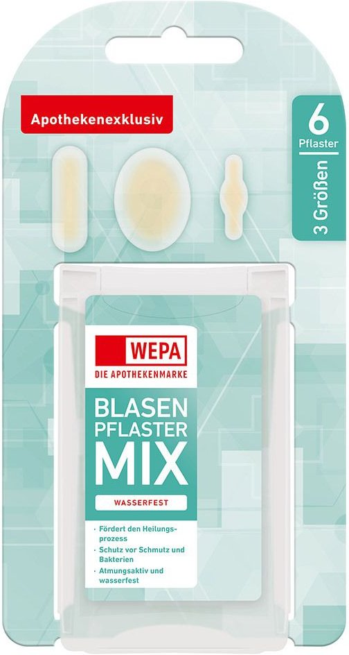 Wepa Blasenpflaster Mix 3 Größen