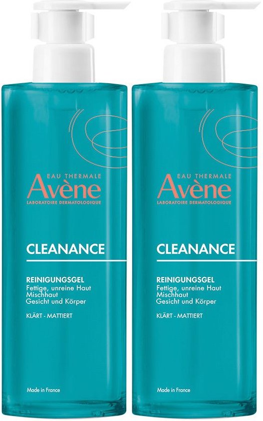 Avène Cleanance Reinigungsgel x2 2x400 ml Gel