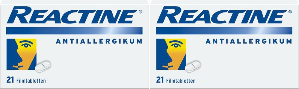 Reactine Tabletten Doppelpack 2x21 St Filmtabletten