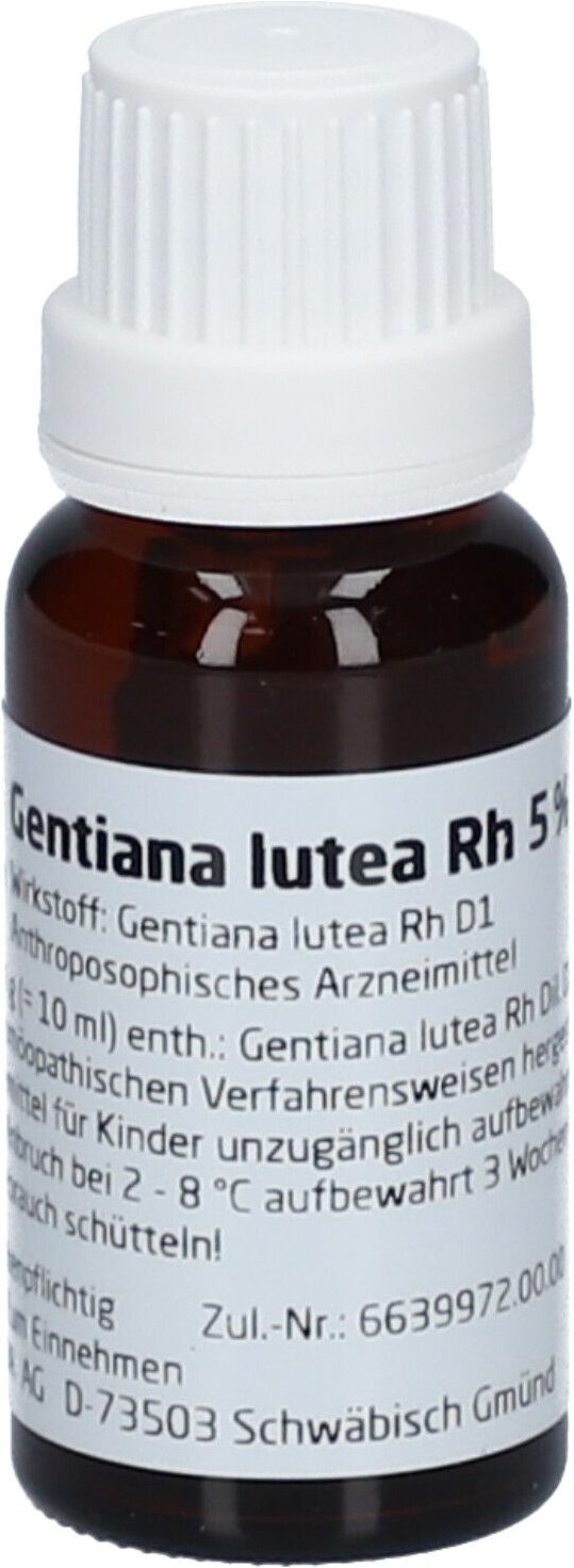 Gentiana Lutea RH Presssaft 5% Mischung 20 ml