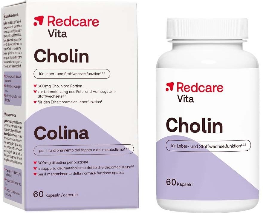 Redcare Vita Cholin 60 St Kapseln
