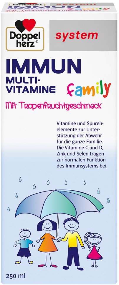 Doppelherz Immun flüssig family system 250 ml Flüssigkeit zum Einnehmen