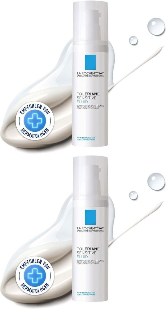 La Roche Posay Toleriane Sensitive Fluid x2 2x40 ml Creme